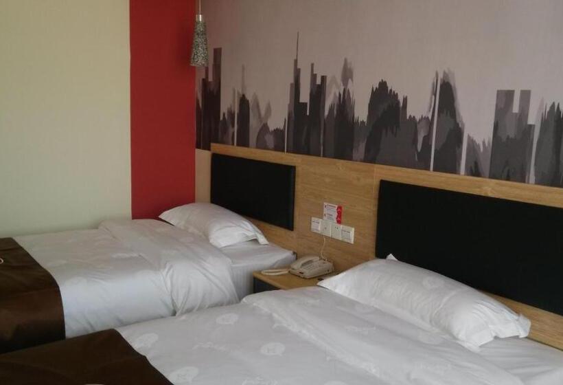 Номер Стандарт, Thank Inn Chain Hotel Jiangxi Fuzhou Linchuan District Laowuhuang Palace Bus Station