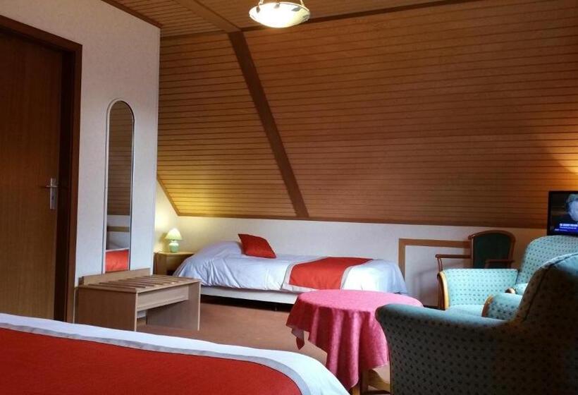Номер Стандарт Трехместный, Logis   Hotel Restaurant La Sapinière