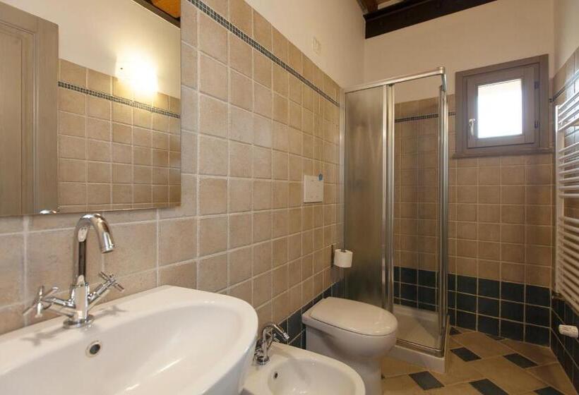 ２ベッドルームデラックスアパートメント, Agriturismo Bio Podere Doganelle