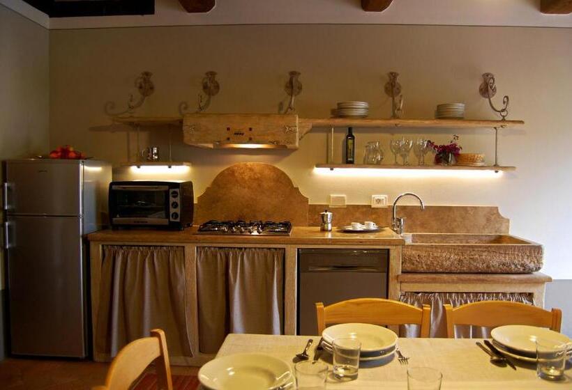 ３ベッドルームのデラックスアパートメント, Agriturismo Bio Podere Doganelle