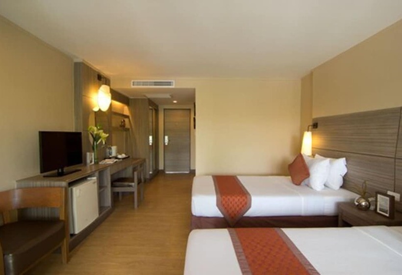 수피리어 룸 풀장 전망, The Green Park Resort