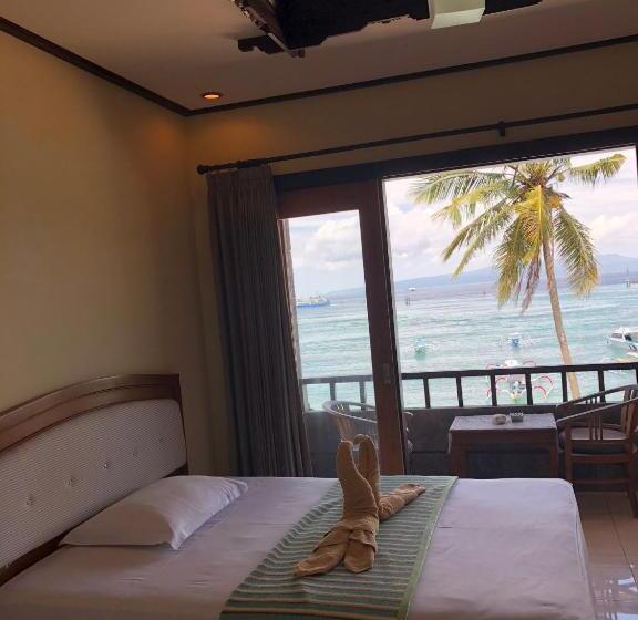 Номер Deluxe Вид на Море, Padangbai Beach Inn