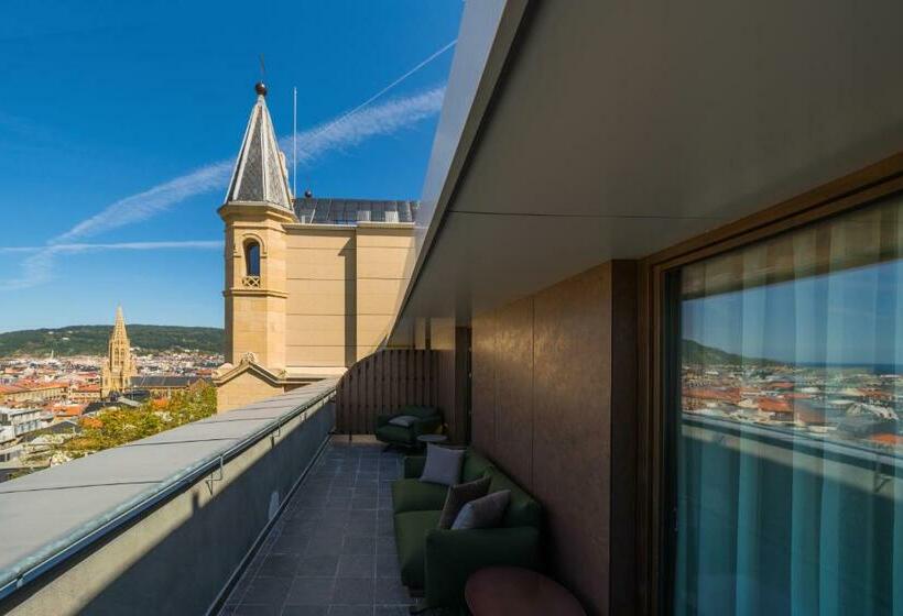 オーシャンビュースタンダードルームテラス付き, Catalonia Donosti
