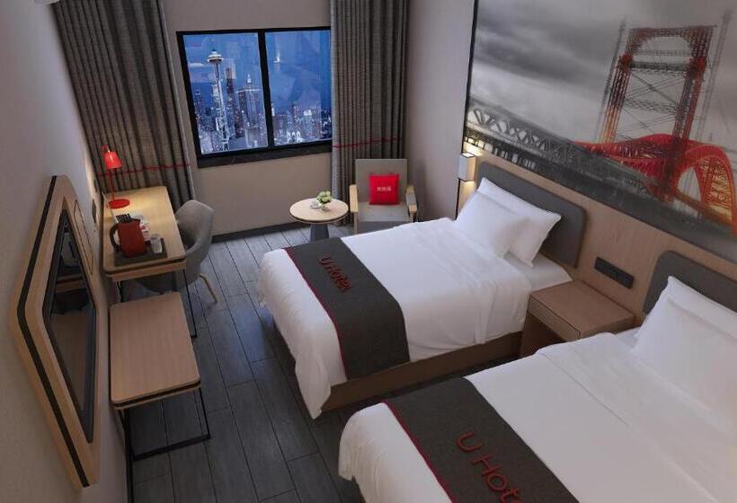 Номер Superior, Thank Inn Chain Hotel Jimo Lan Ao Road