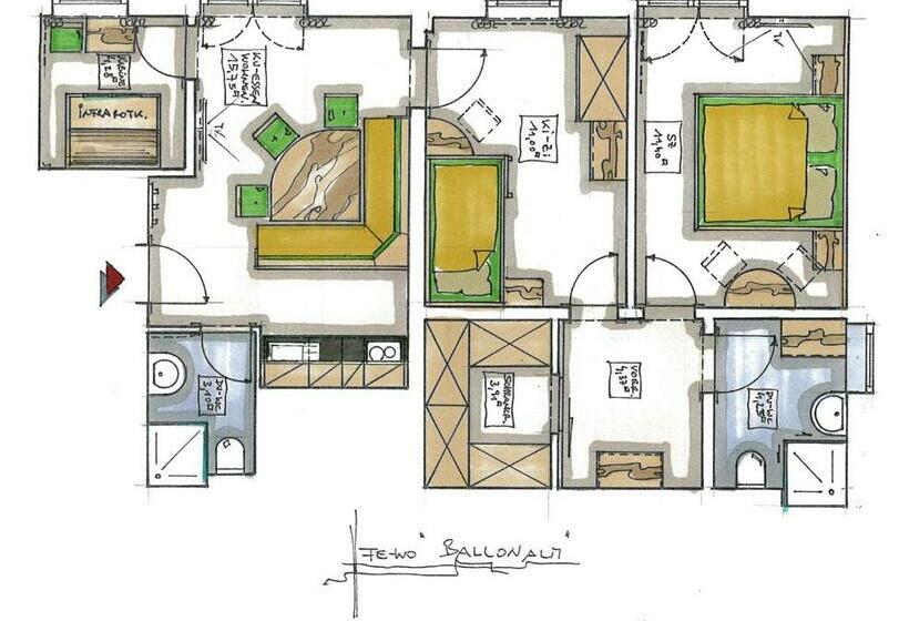 Апартаменты 2 Спальни, Allesbauer   Familie Preis