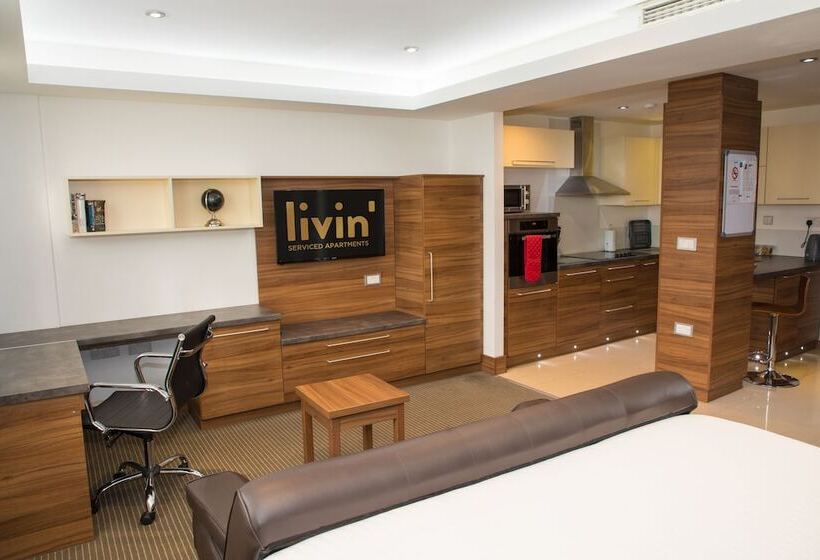 Апартаменты Deluxe 1 Спальня, Livin  Serviced Apartments