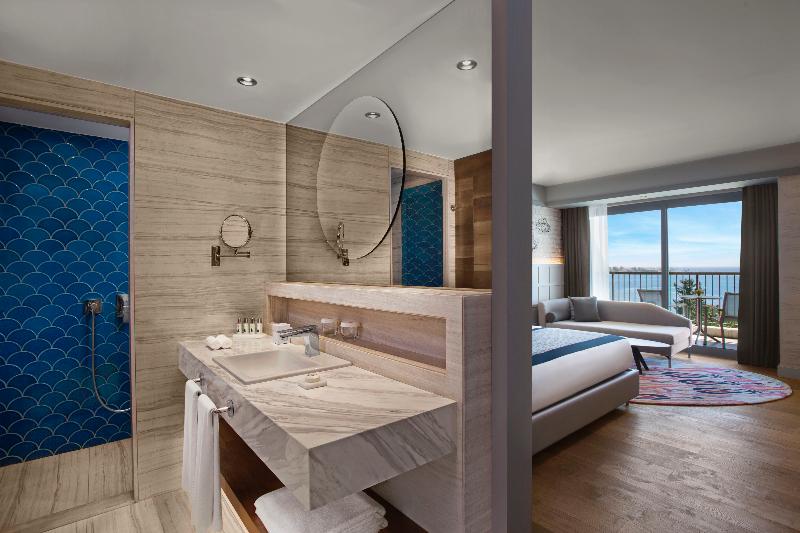 غرفة ديلوكس مطلّة علي البحر, Acanthus Cennet Barut Collection   Ultra All Inclusive