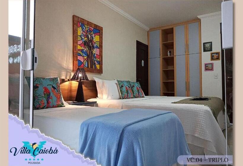 스탠다드 트리플 룸, Pousada Villa Caiobá