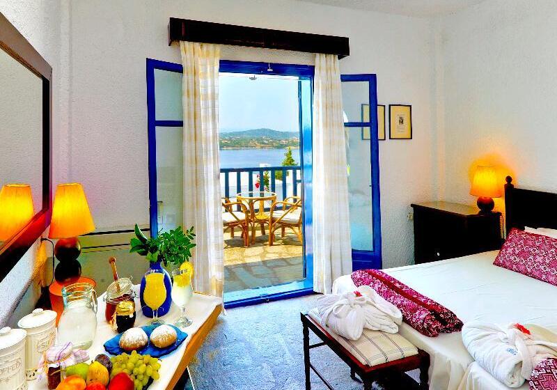 스탠다드 룸 바다 전망, Agionissi Resort