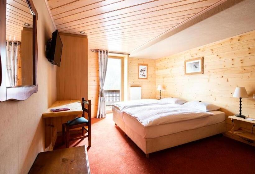 Comfort room with mountain view, Suisse