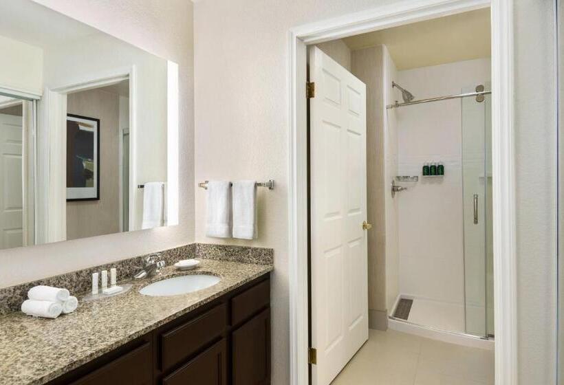 带2个卧室的套房, Residence Inn Phoenix Chandler/fashion Center