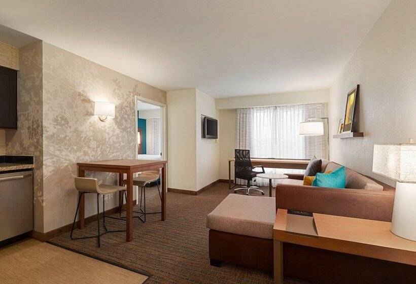 带2个卧室的套房, Residence Inn Phoenix Chandler/fashion Center