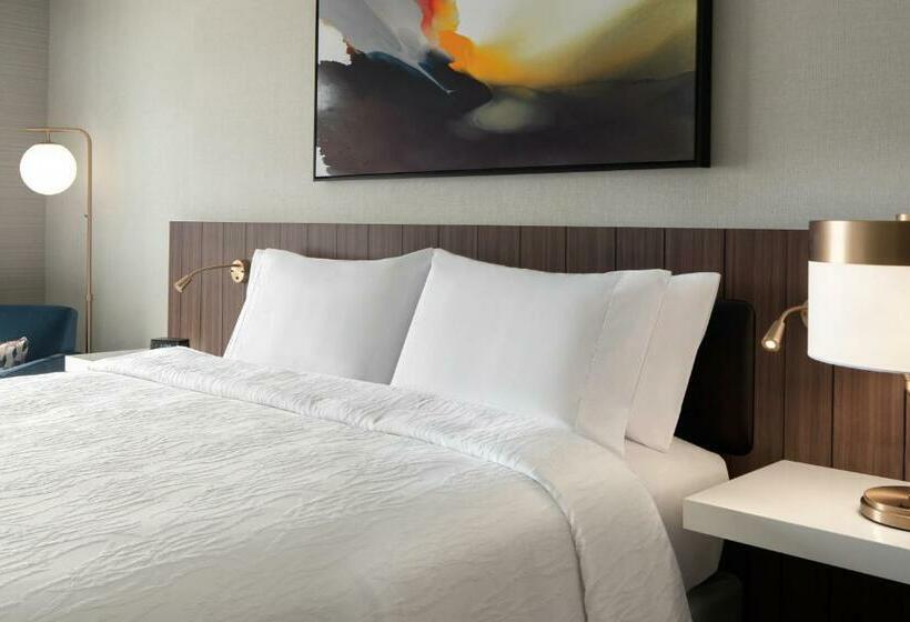 장애인을 위한 킹사이즈 침대 스탠다드 룸, Hilton Garden Inn Camden Waterfront Philadelphia