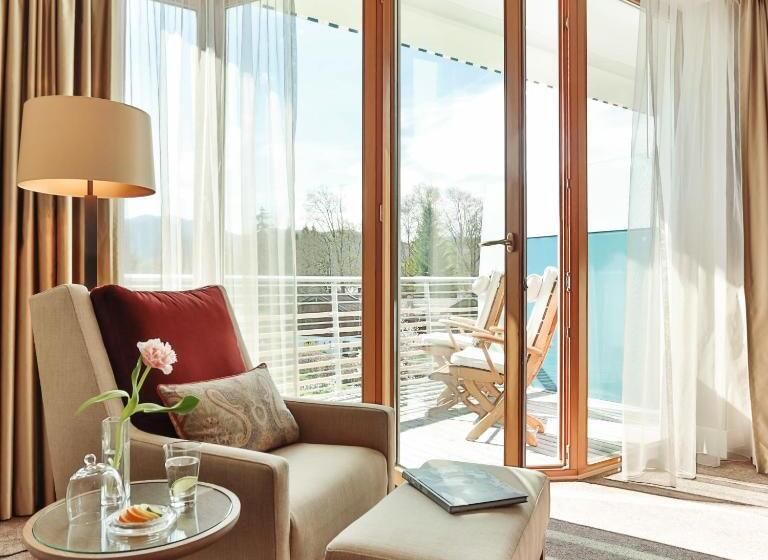 Номер Deluxe с Видом, Althoff Seehotel überfahrt