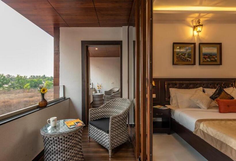 اتاق استاندارد با تخت بزرگ, Salcete Beach Resort