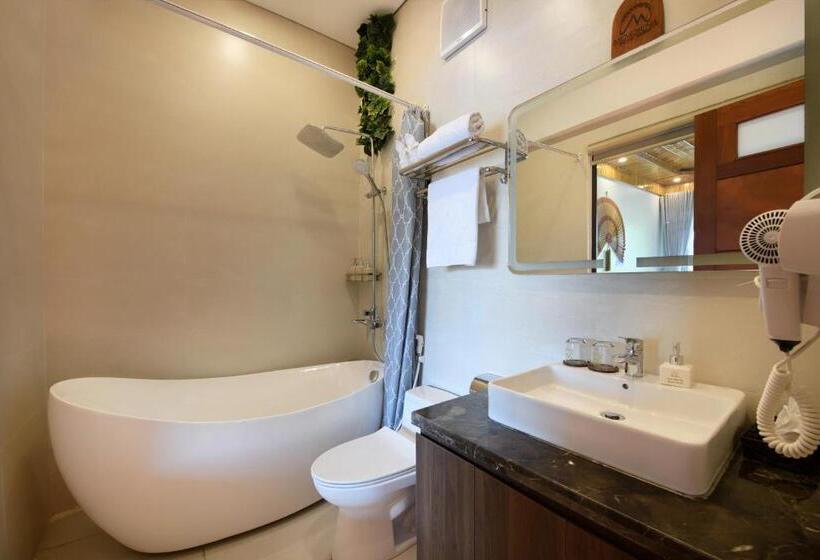 اتاق پریمیوم با چشم‌انداز دریاچه, Memorina Ninh Binh Resort