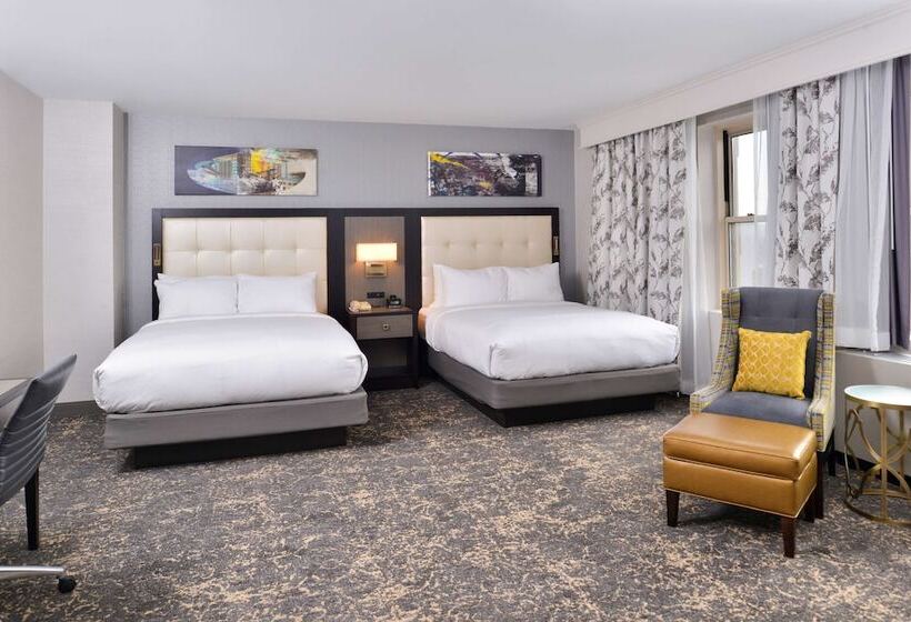 Номер Стандарт 2 Двуспальные Кровати, Doubletree By Hilton Utica