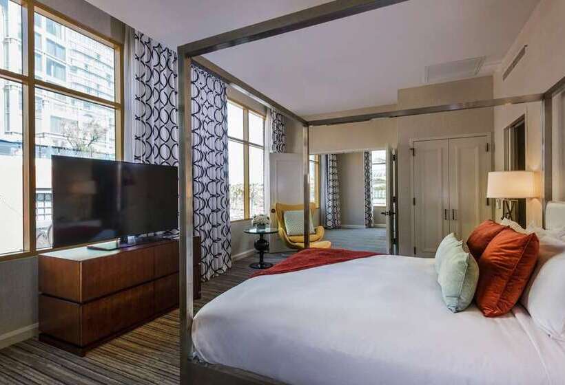 Suíte Cama King, Hilton San Diego Gaslamp Quarter