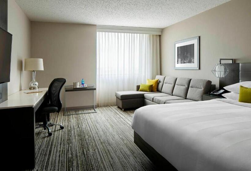 キングサイズベッドのデラックスルーム, Marriott Dfw Airport South