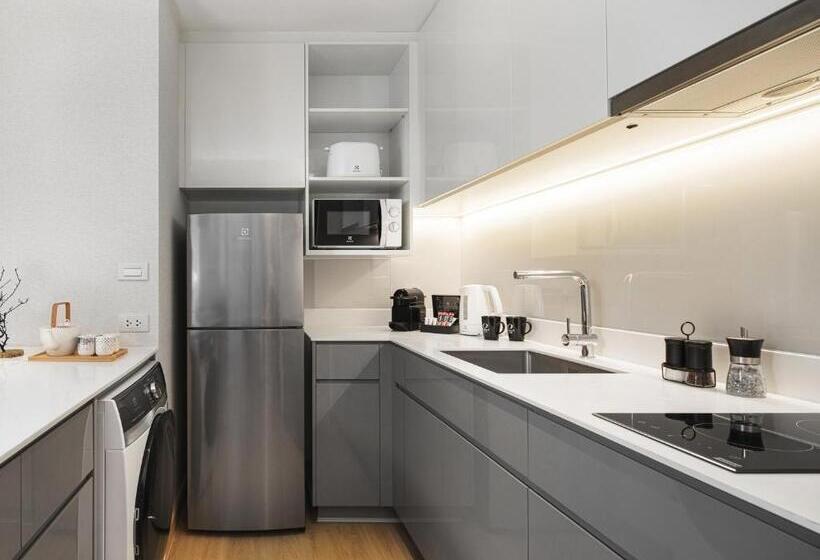 آپارتمان سوپریور 1 خوابه, Oakwood Suites Bangkok