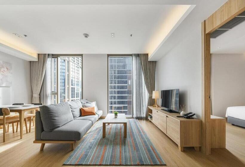 آپارتمان سوپریور 1 خوابه, Oakwood Suites Bangkok
