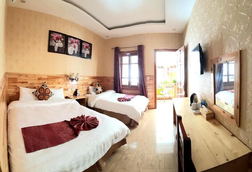 اتاق لوکس با چشم‌انداز باغ, Dang Khoa Garden Inn