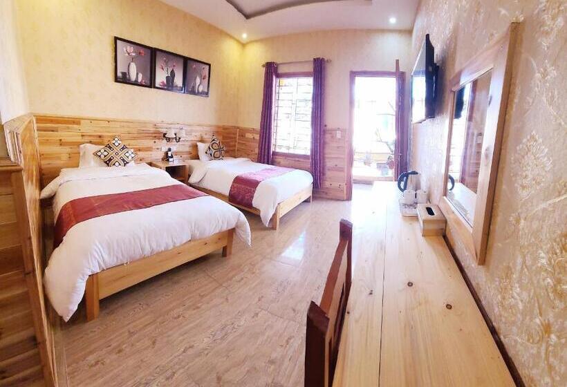 اتاق استاندارد با چشم‌انداز باغ, Dang Khoa Garden Inn