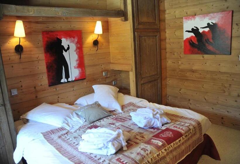 스탠다드 트리플 룸, Hôtel Chalet Alpage
