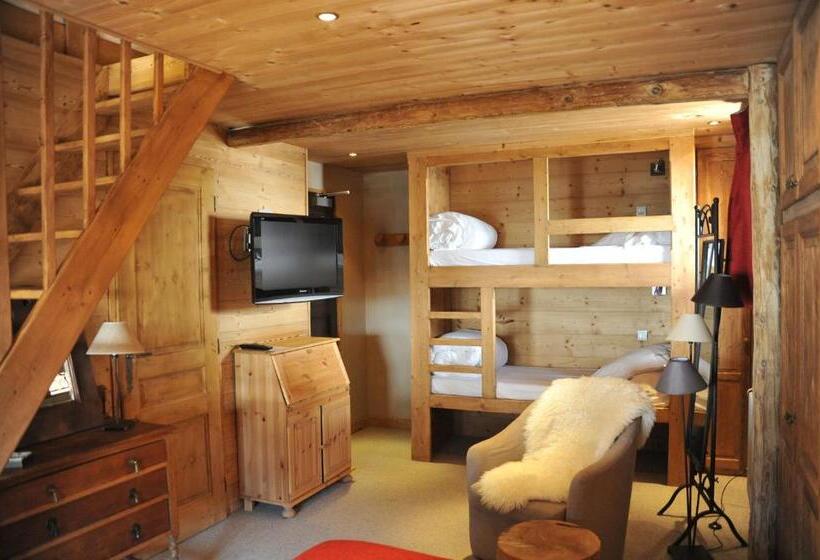 패밀리 룸 산 전망, Hôtel Chalet Alpage