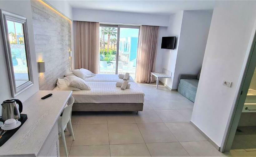 庭の見えるジュニアスイート, Apollon Windmill Boutique Hotel   Adults Only