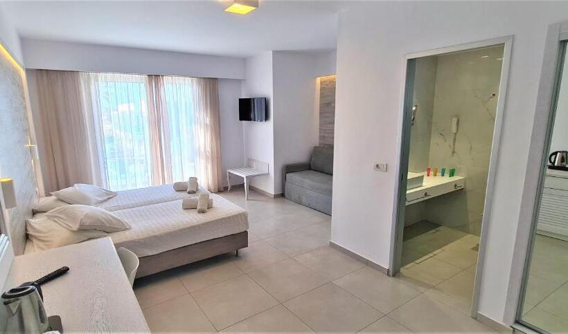 Junior Suite Deluxe Vista Jardin, Apollon Windmill Boutique Hotel   Adults Only