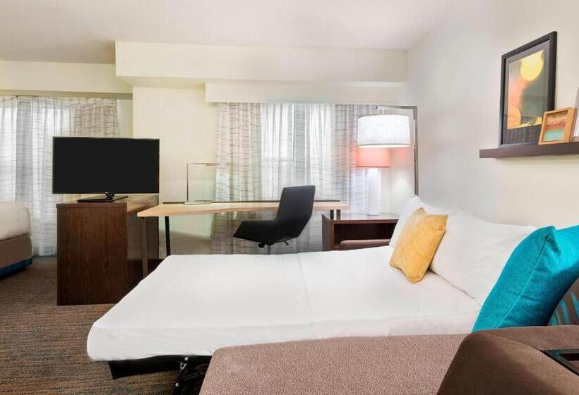 Küçük Çift Kişilik Yataklı Standart Stüdyo, Residence Inn By Marriott Fort Myers