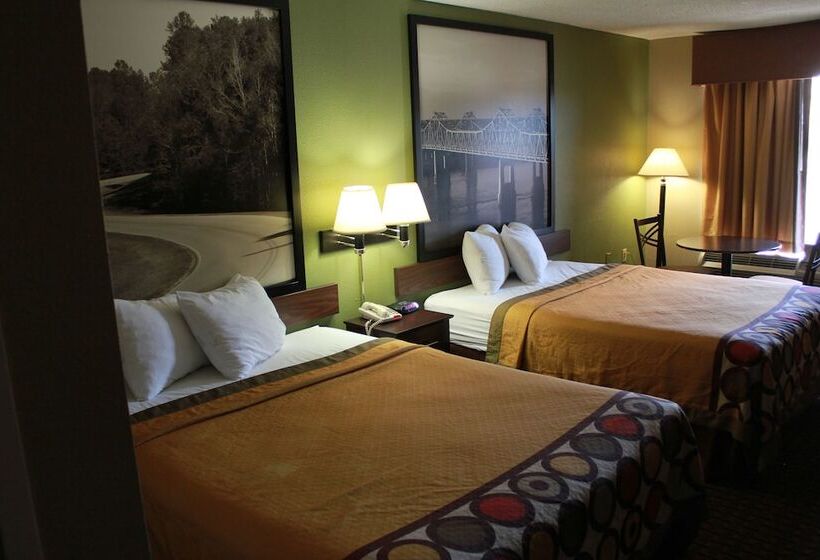 Номер Стандарт 2 Двуспальные Кровати, Super 8 By Wyndham Madison/ridgeland Area