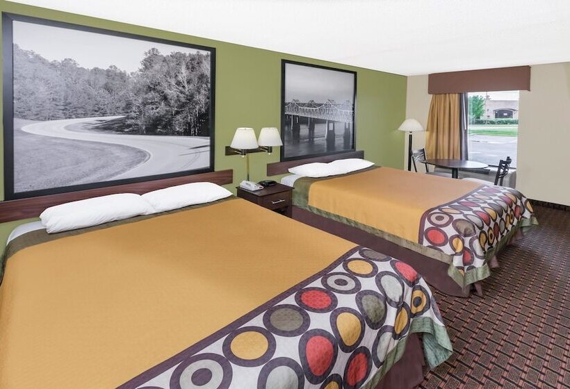 Номер Стандарт 2 Двуспальные Кровати, Super 8 By Wyndham Madison/ridgeland Area