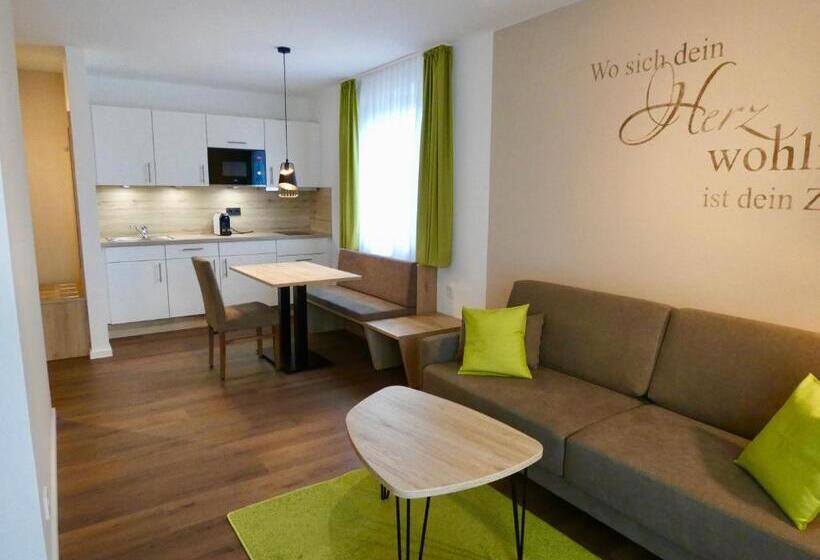 Апартаменты Superior 1 Спальня, Living Hallertau