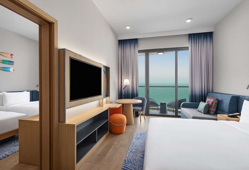 스탠다드 룸 더블 침대 2개, Hampton By Hilton Marjan Island