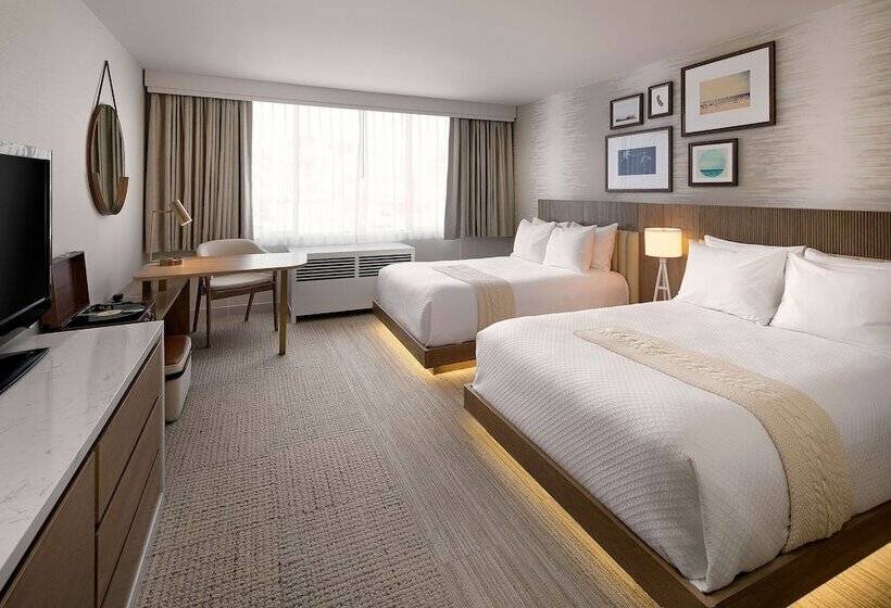 스탠다드 룸 더블 침대 2개, Belamar Hotel Manhattan Beach, Tapestry Collection By Hilton
