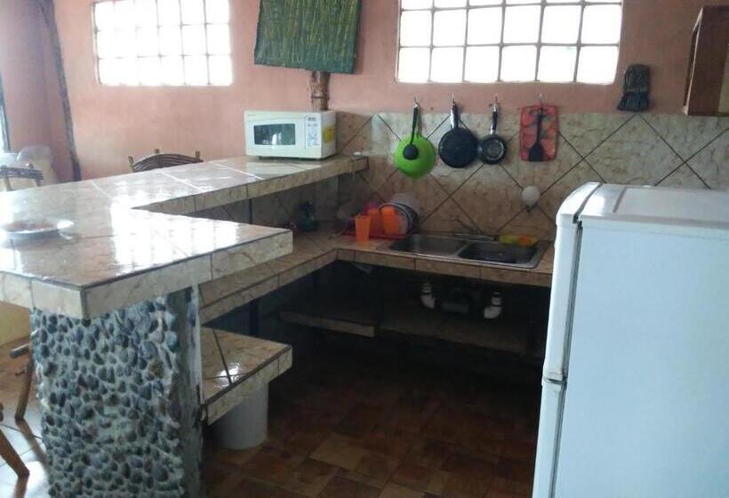 带1个卧室带花园景观的公寓, Hostal Eco Lodge La Chiponga