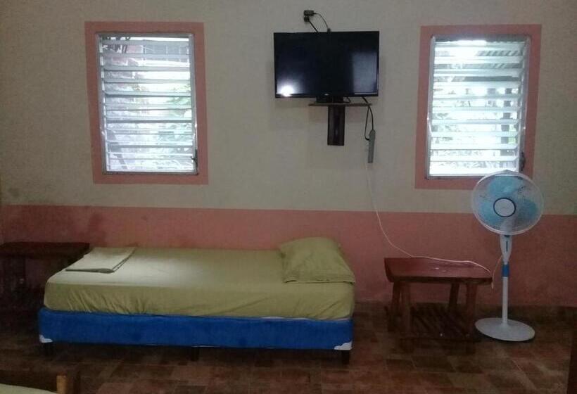 带1个卧室带花园景观的公寓, Hostal Eco Lodge La Chiponga