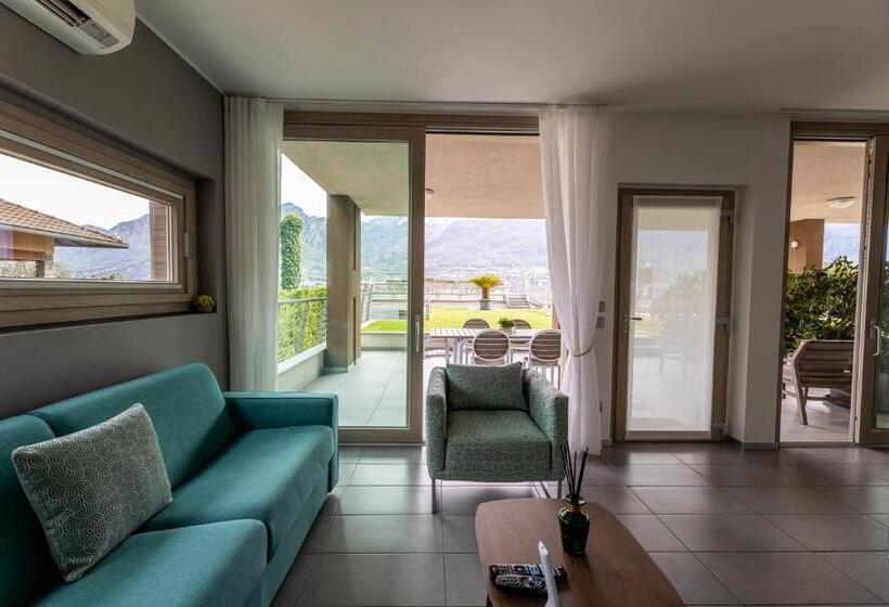 Апартаменты 2 Спальни, Bellagio Village  4 Apartments By The Lake   Seasonal Warm Pool And Sauna