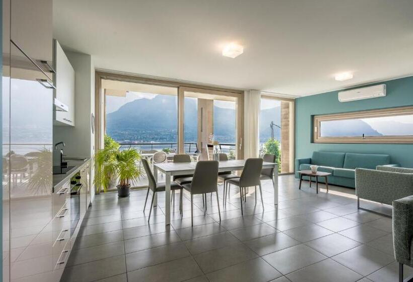 Апартаменты Deluxe 3 Спальни, Bellagio Village  4 Apartments By The Lake   Seasonal Warm Pool And Sauna
