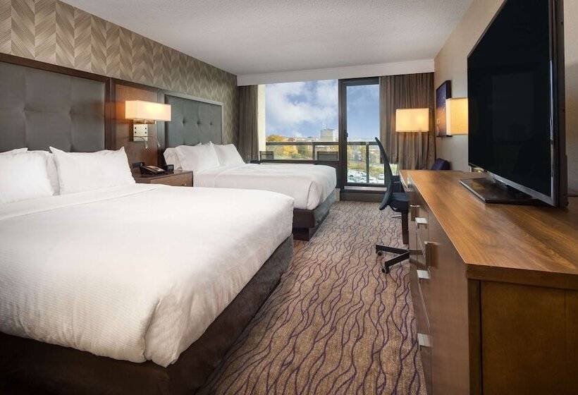 ２ダブルベッドのスタンダードルーム, Doubletree By Hilton Halifax Dartmouth