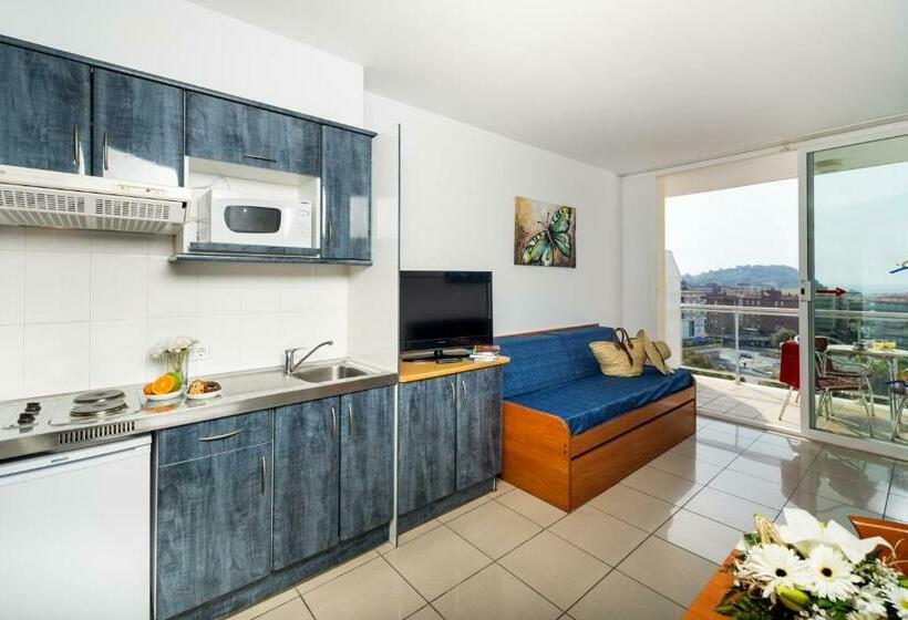 バルコニー付き１ベッドルームアパートメント, Aparthotel Costa Encantada