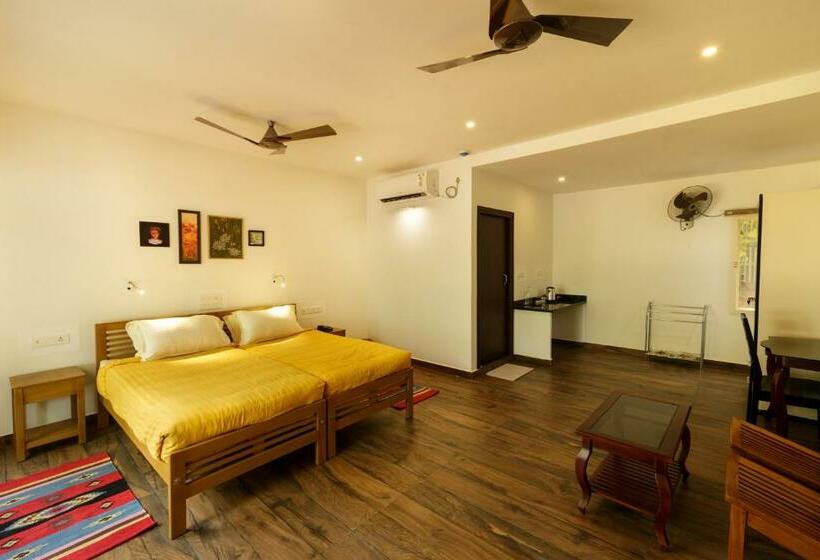 스탠다드 룸 가든 전망, Lhasa Ayurveda And Wellness Resort   A Blusalzz Collection, Kochi, Kerala