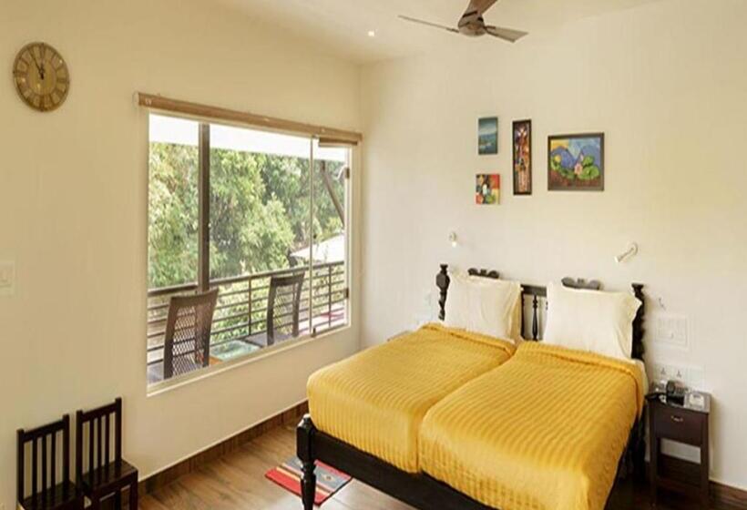 스탠다드 룸 가든 전망, Lhasa Ayurveda And Wellness Resort   A Blusalzz Collection, Kochi, Kerala