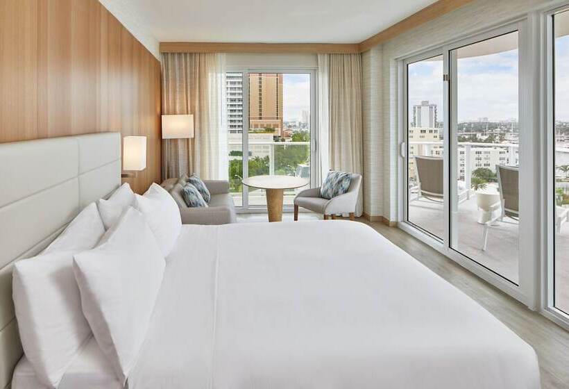 스탠다드 룸 더블 침대, Ac Hotel By Marriott Fort Lauderdale Beach