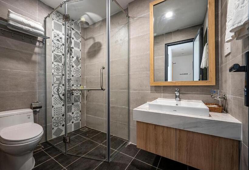 اتاق لوکس با چشم‌انداز شهر, Ann Hotel & Spa Khem Beach Pq