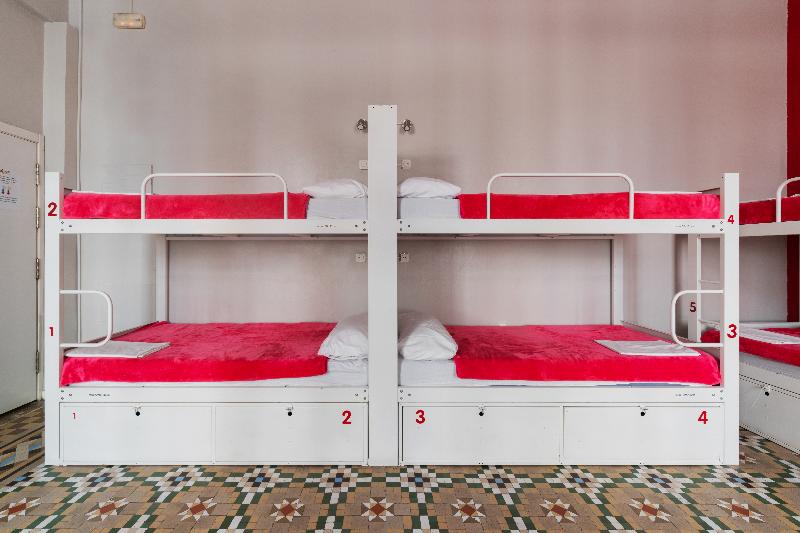 Кровать в Общей Комнате, Red Nest Hostel