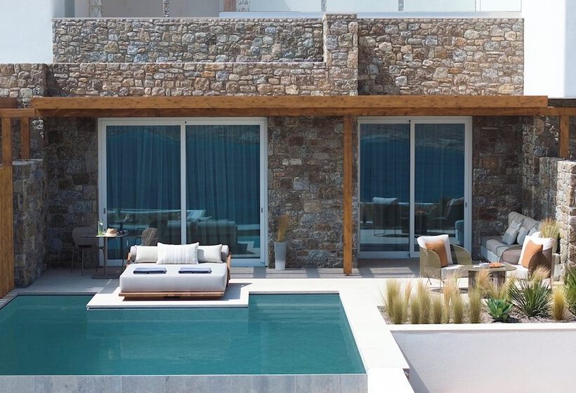 سوییت با استخر, Bill & Coo Mykonos  The Leading Hotels Of The World