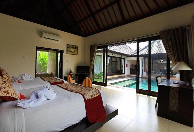 Вилла Deluxe 2 Спальни с Бассейном, Santi Mandala Villa & Spa